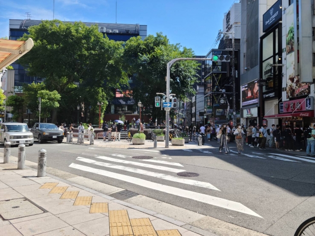 大阪・アメリカ村の街並み
