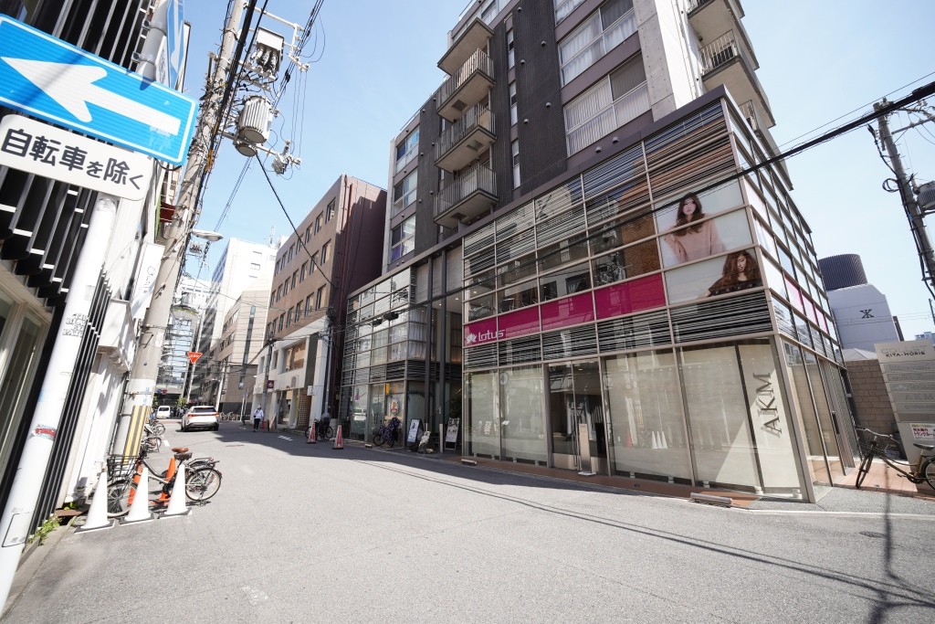 堀江エリアの街並み